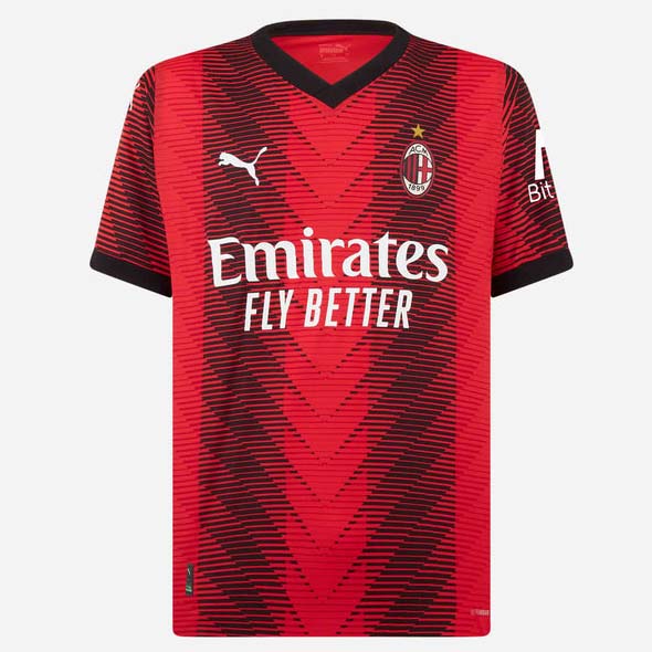 Thailandia Camiseta AC Milan 1ª 2023/2024